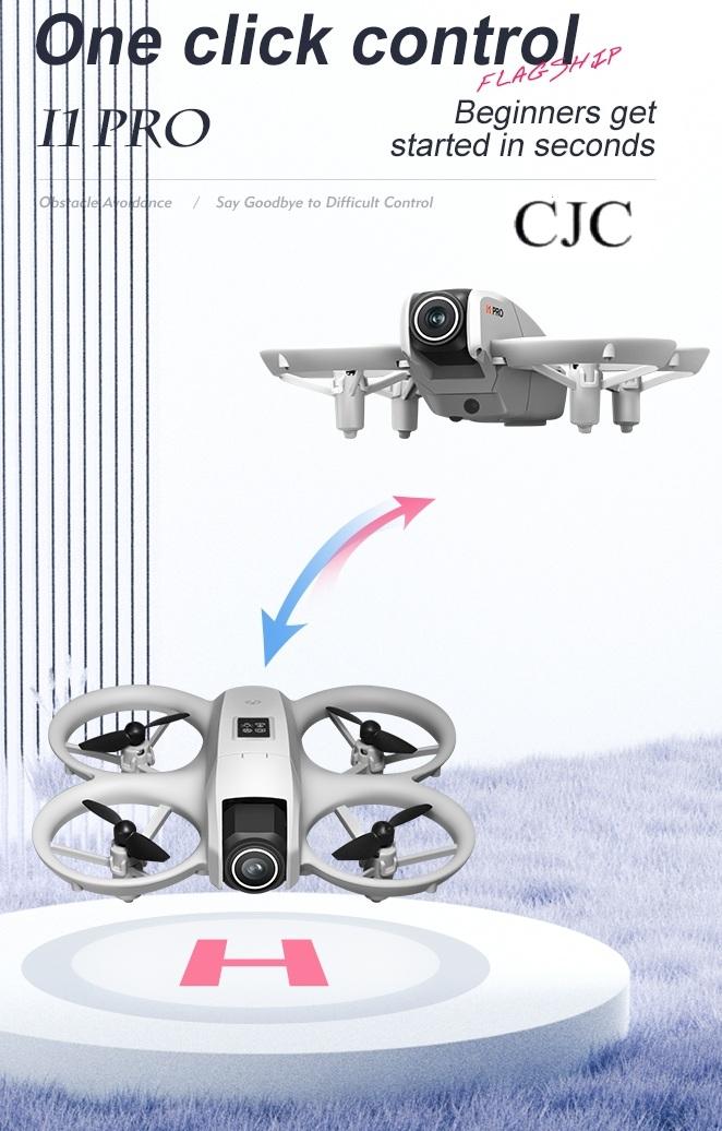CJC i1 PRO Mini Drone for Kids & Adults HD Dual Camera Obstacle Avoidance 360° Flip 10min Flight Time Perfect for Novices Over 4 Years Old Christmas Gift Stable Hover