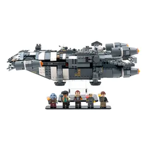 Acrylic Display Stand Compatible with LEGO® 75374 Star Wars Onyx Cinder - Set Not Included