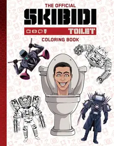 The Official Skibidi Toilet Coloring Book (Stocking Stuffer) -- Scholastic - Paperback