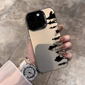 Japanese Popular Anime One Piece Mobile Phone Case for Iphone 16 15 14 13 12 11 Pro Max X XR XSMAX 8 7 Plus Anti-Drop Frosted Back Cover