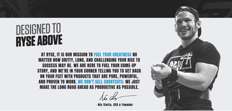 RYSE Creatine Monohydrate Powder - Supports Lean Muscle Growth, Strength, Power, Endurance, and Reduce Fatigue - Unflavored - 60 Servings