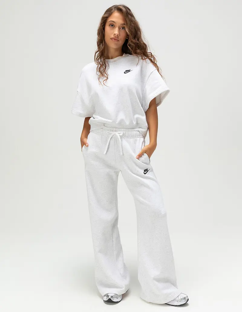 NIKE Sportswear Club Fleece Womens Wide Leg Pants