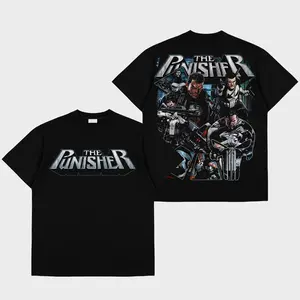 Frank Castle Premium Cotton T-Shirt V1 , The Punisher Fans T-Shirt, Punisher Fans Club T-Shirt, Dark Superhero T-Shirt, Comic Book Fans T-Shirt, Superhero Graphic Tee.