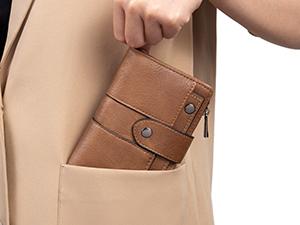 CLUCI TikTokShopSpringGlowUp Small Wallet for Women Leather Bifold Multi Mini Card Holder Organizer Designer Ladies Zipper Coin with Removable ID Window CLUCI TikTokShopSpringGlowUp Small Wallet for Women Leather Bifold Multi Mini Card Holder Organizer Designer Ladies Zipper Coin with Removable ID Window