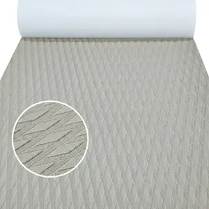 KXKZREN EVA Foam Boat flooring pad Diamond lines Decking Self-Adhesive Boat Flooring Sheet Non-Skid DIY Traction Pads Grip Mat for Boat Kayak Yacht SUP Board Canoe Golf Cart RV Flooring, 21.6" x 90.55"/12.2"x 45.2"