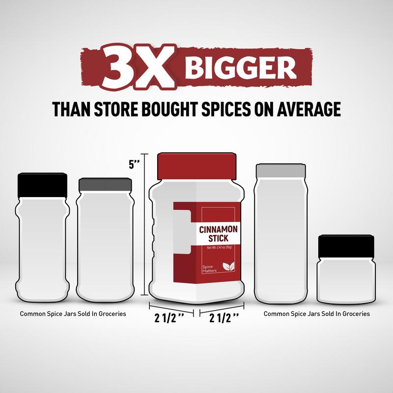 Eastanbul Cinnamon Sticks Whole Cinnamon Sticks Whole Cinamon Saigon 2.47oz Natural Clean Vegan Non-GMO Spice Matters