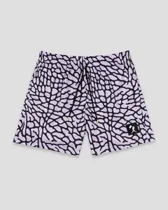 Elephant Print Swim Trunks