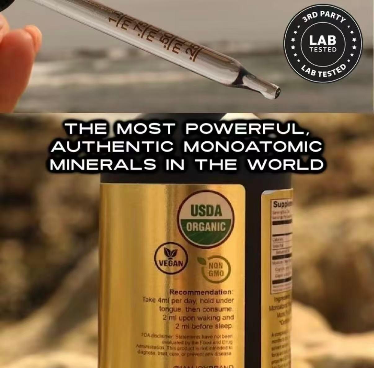 Monatomic Gold Oil assists in decalcifying the pineal gland, repairing DNA, and increasing manifestation speed - Rich in minerals such as platinum and iridium, extracted using non-chemical solvents
