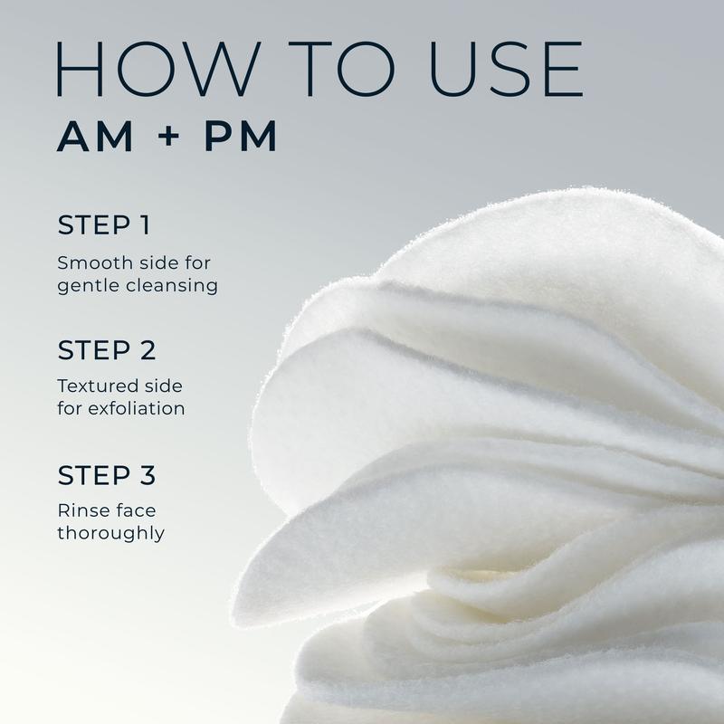 [RoC Skincare] LINE SMOOTHING Daily Cleansing Pads
