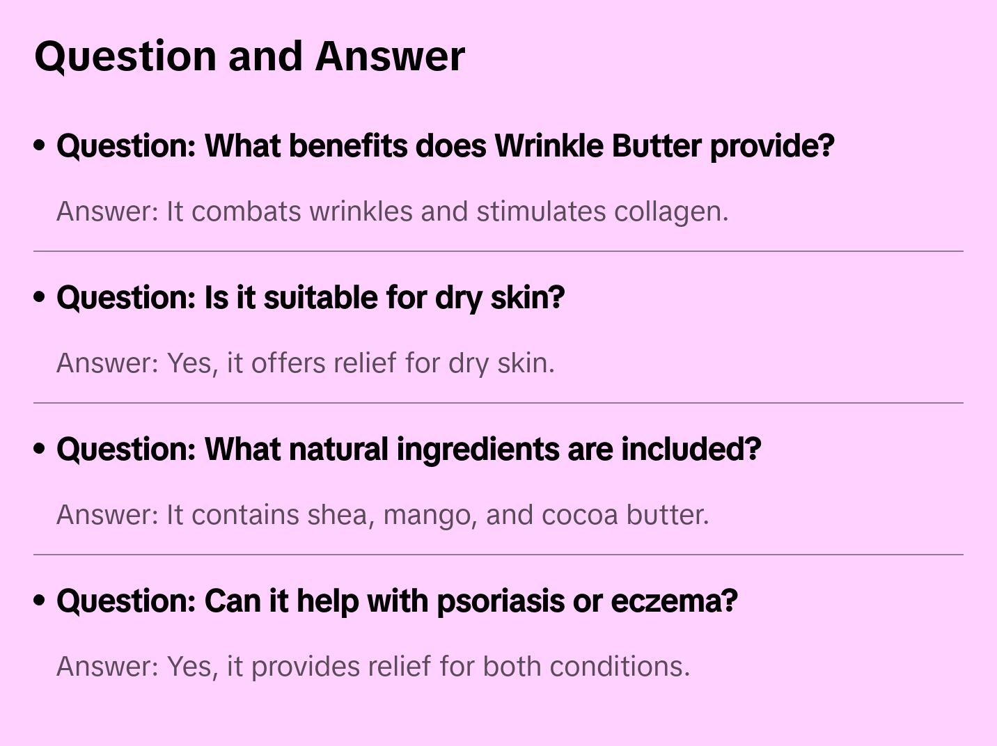 Earthworm Pooh Wrinkle Butter Anti-aging Cream for Wrinkles, Crows Feet, Damaged Skin - Moisturizing - Organic - Natural Skincare. Caffeine Moisturizer Hyaluronic