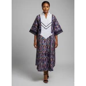 Olukemi Adire Bubu Kaftan