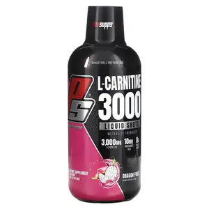 ProSupps L-Carnitine 3000, Liquid Shots, Dragon Fruit, 16 fl oz (473 ml)
