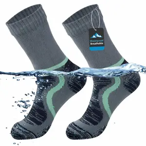 ISUNIE Waterproof socks breathable and warm,Women&men,Fashion Socks for skiing, outdoor, sports, mountaineering, camping, cycling