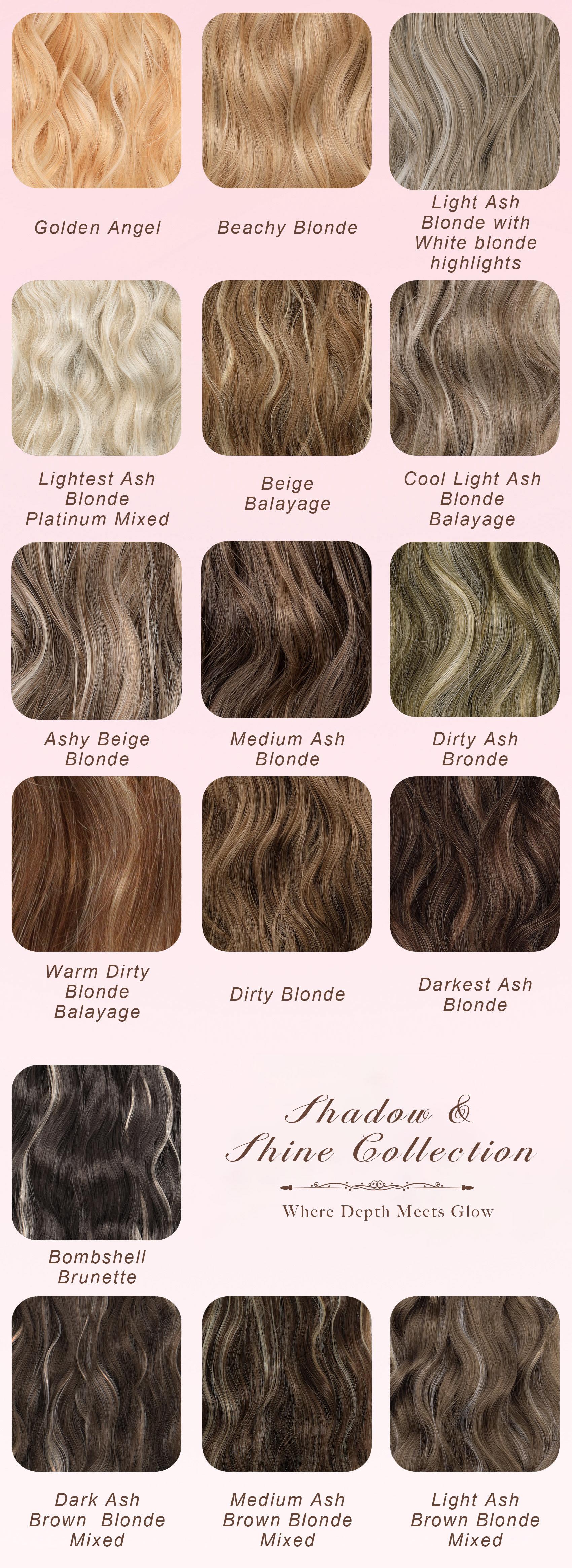 【QBEAUTY】24--Clip- in Synthetic Hair Extensions Long Wavy 4PCS Thick Hairpieces  Double Weft Natural Hair Extensions for WomenNew Upgraded Lace Weft Natural Thick Hairpieces Same Amount Of Full Hair With Lighter Weight All Day Comfort Outdoorfun SpringSta