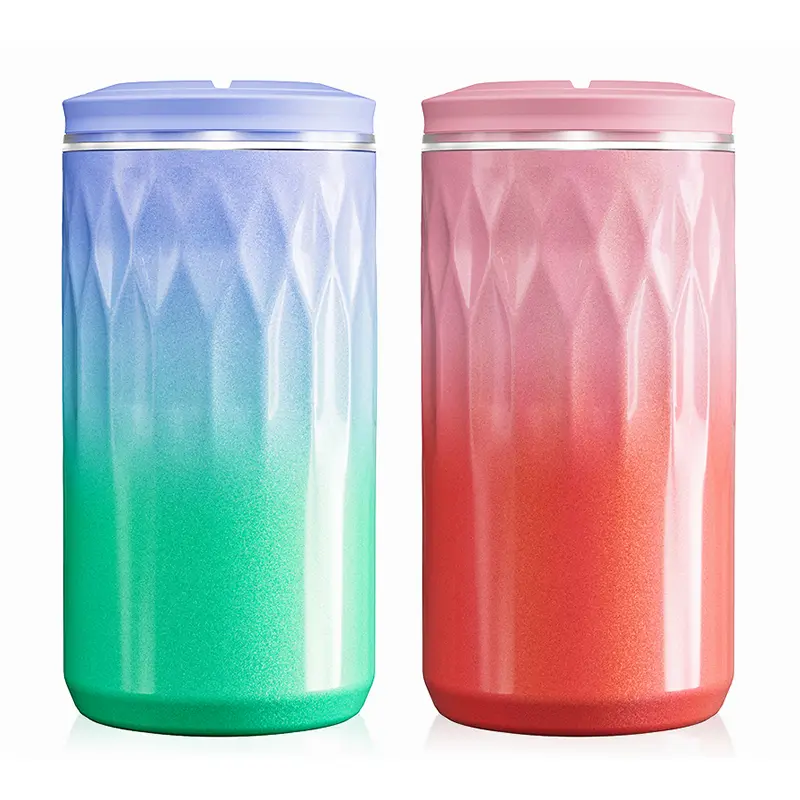 Green Purple + Red Pink