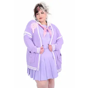 Angel Academy Cardigan - Lavender
