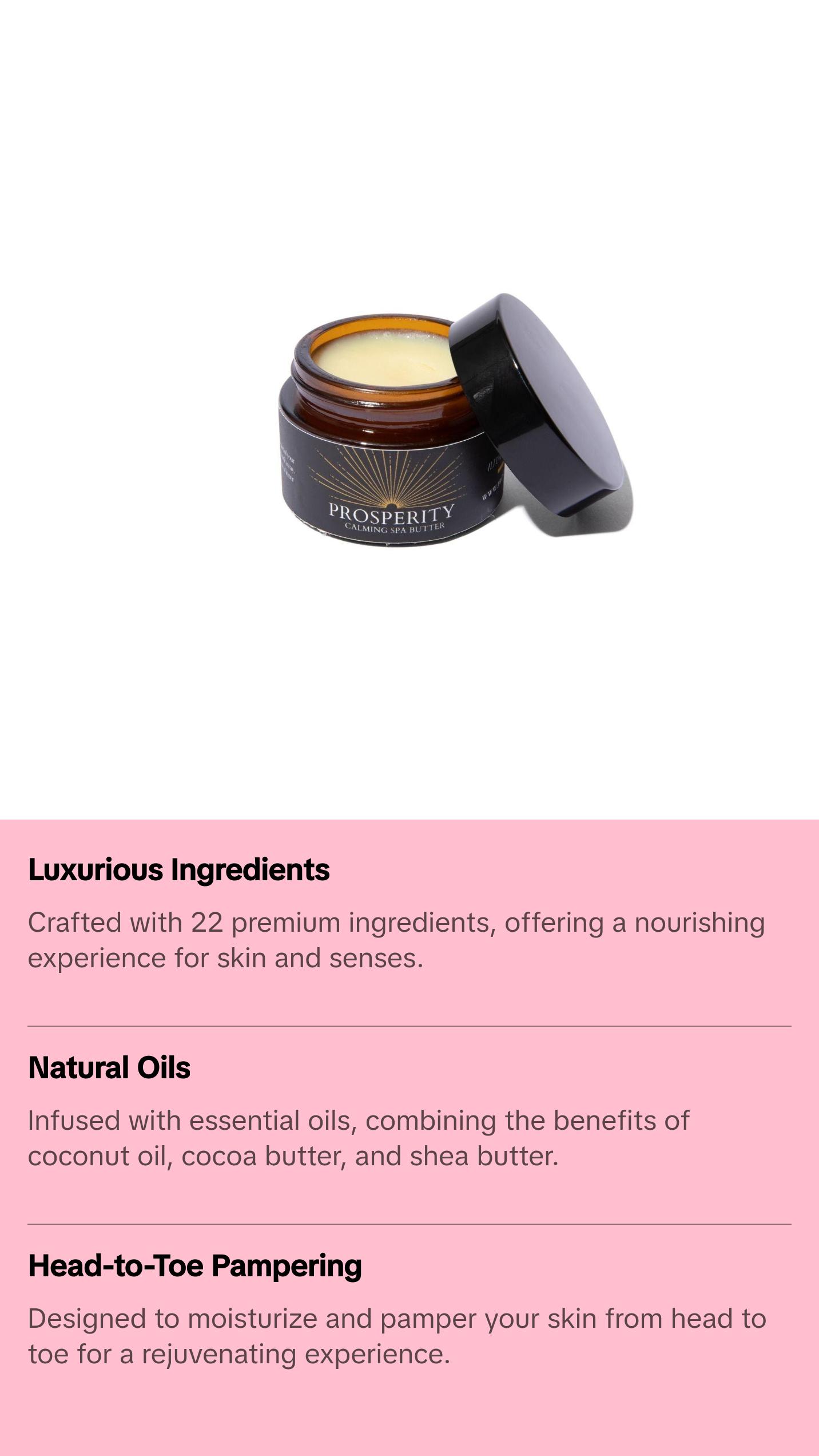 Prosperity™ Butter on-the-go