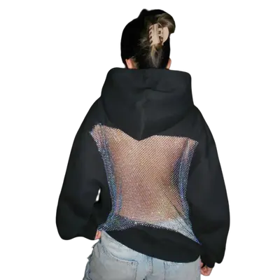 Subdued Hoodie Wings Sequin - TikTok Shop