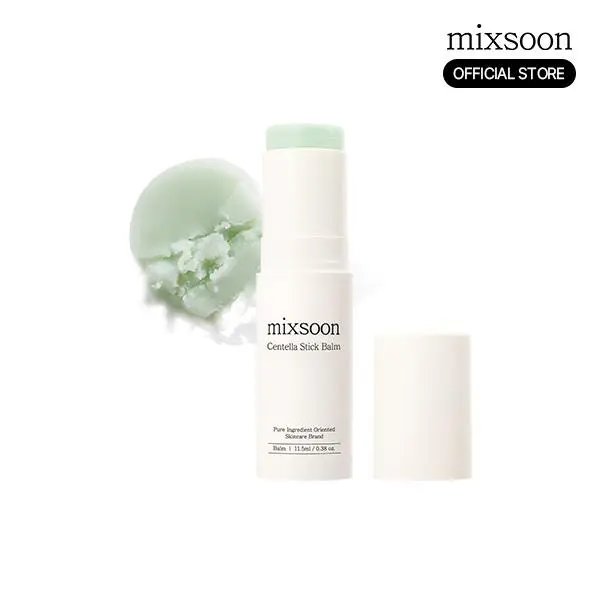 [mixsoon Official Shop] Centella Stick Balm 0.38 oz. / 11.5ml, All-in-One Calming Balm, Korean Skincare for Glass Skin