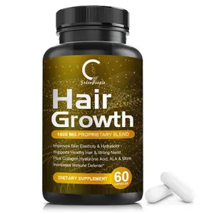 Greenpeople Anti Hair Loss Capsules DHT Blocker Fast Hair Growth Vitamins 5000mg,120pcs