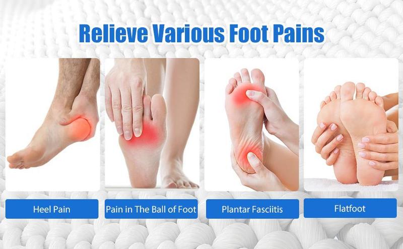 Cloud Insoles, Memory Foam Inserts, Shock Absorption Pads, 4D Technology – Anti-Fatigue Support, One Size Adjustable, Pain Relief for Men & Women