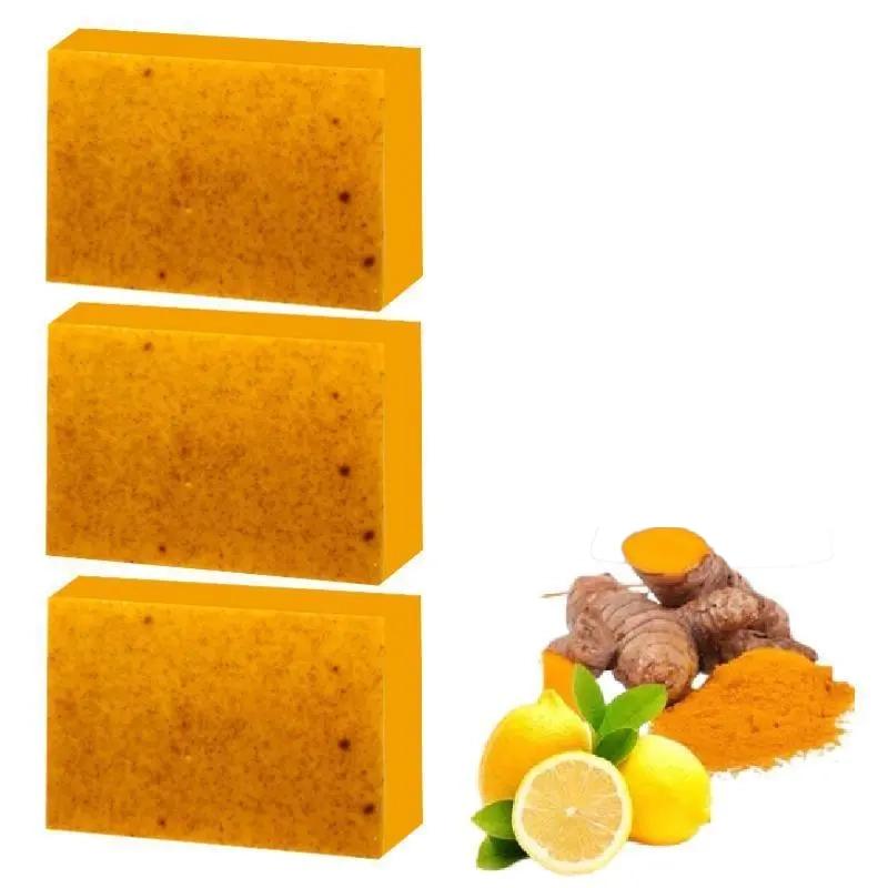 Turmeric and Tretinoin Brightening Soap, Dark Spot Remover, Soap Body Care Body Wash Flawless Organic Soap Skincare Cleanser Turmerickojicacidsoap Moisturizer Cleansing Moisture Hydrating
