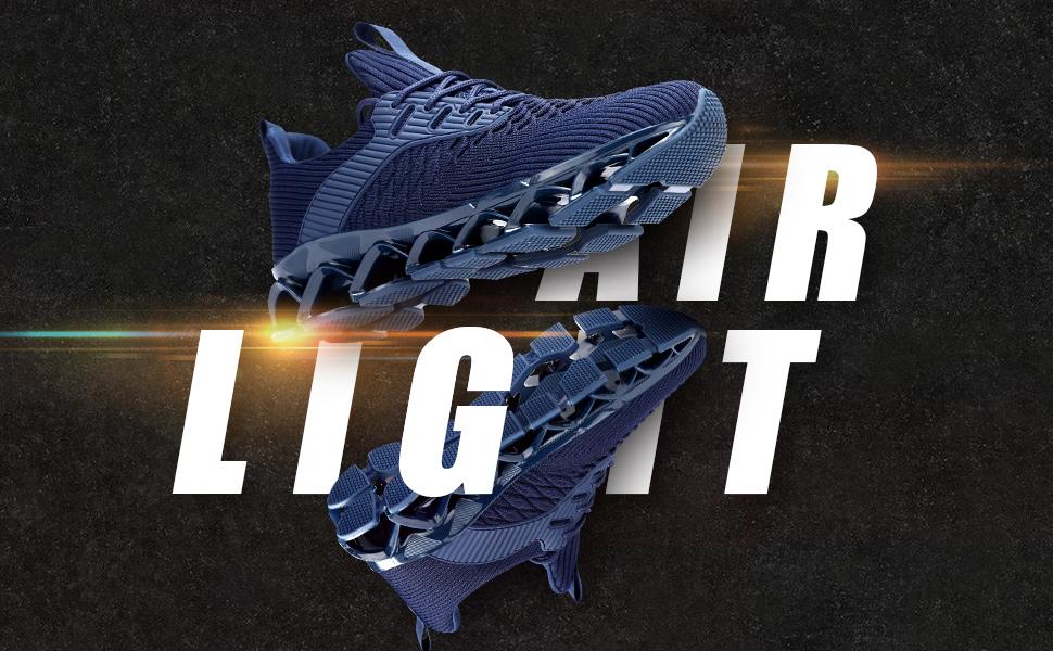 Men's Running Shoes Blade Tennis Walking Fashion Sneakers Breathable NonSlip Gym Sports Work Trainers,Sporty Lightweight Breathable Running Shoes For Exercise & Daily Wear Footwear Runner Training Closed Athletic Boy Casual Comfort Outdoorfun mens shoes