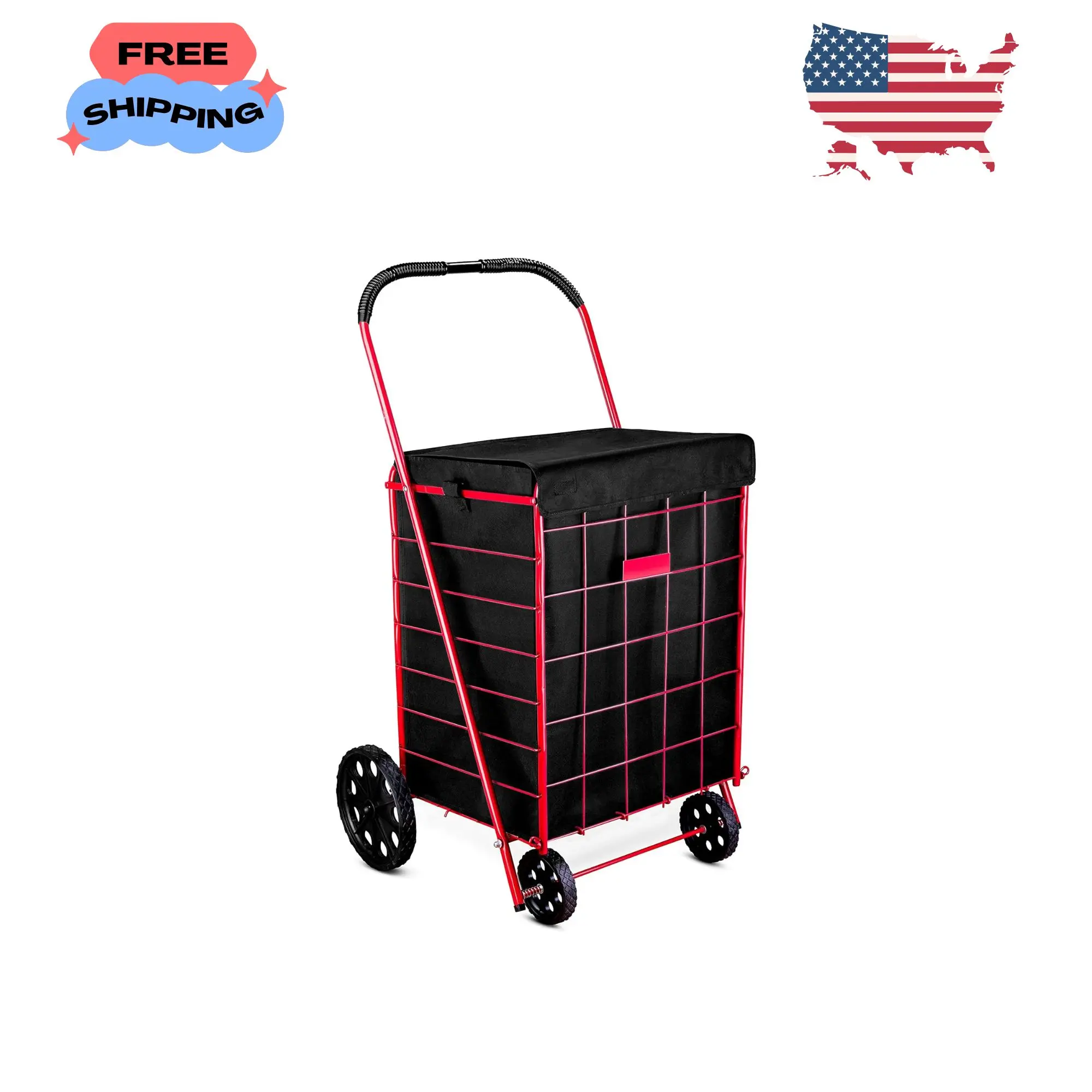 Shopping Cart Liner, 18" X 15" X 24" Black