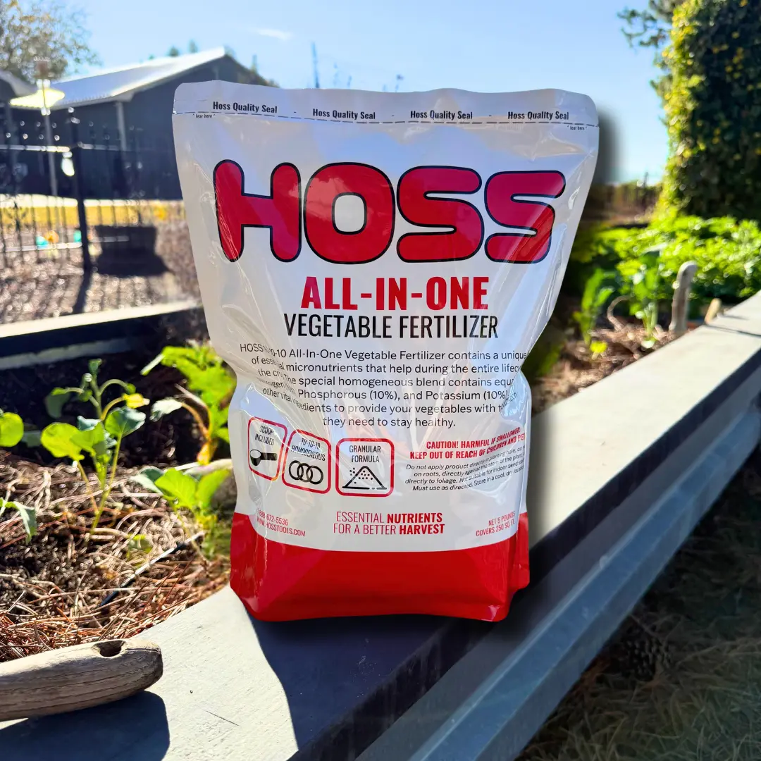 Hoss All-In-One | Vegetable Fertilizer | Gardening Made Easy, Premium Fertilizer, Garden Fertilizers