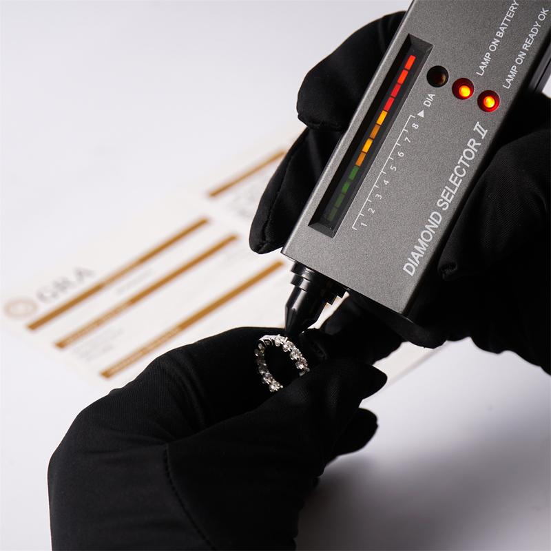 【exclusive in livestream】Delzzad Iced Out Hoop Earrings VVS Synthetic Moissanite S925 Unisex Earrings Jewelry Perfect Birthday Anniversary Christmas Gift for Men Women Wedding Set