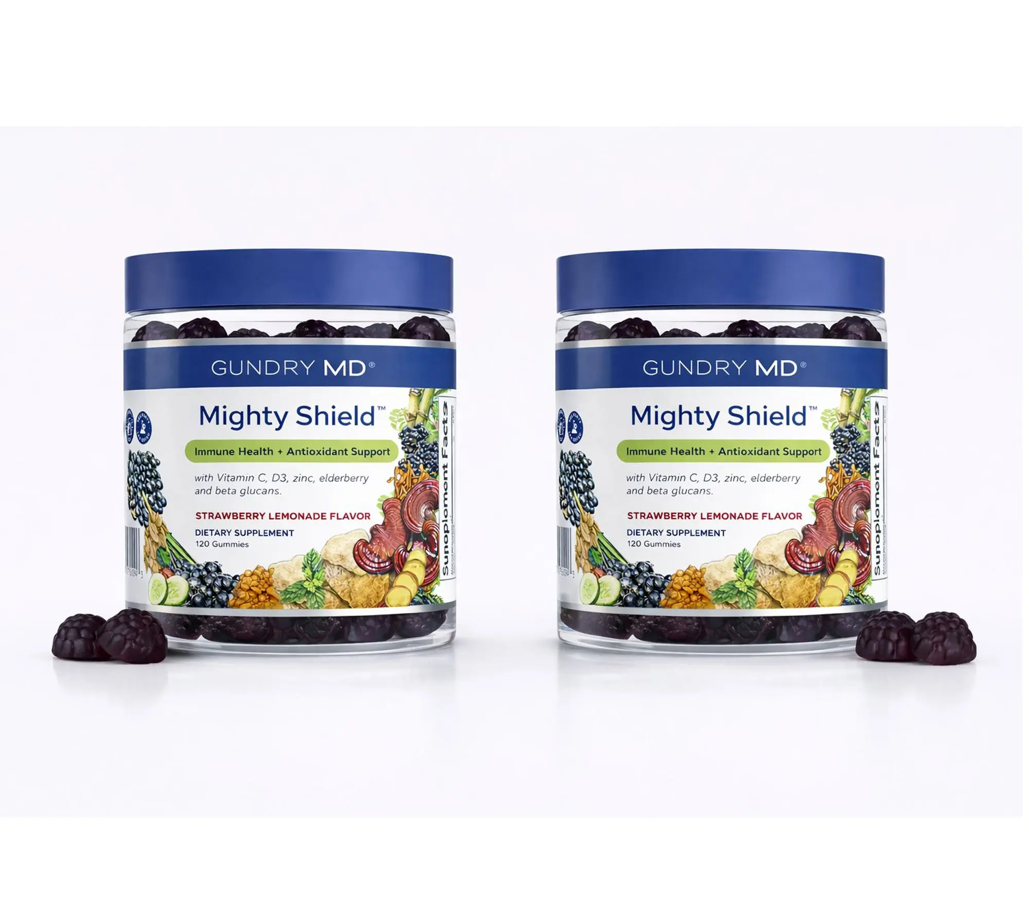 Gundry MD Mighty Shield Immunity Gummy 120 DOS Gundry MD Mighty Shield Immunity Gummy 120 DOS