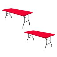 2 Pack Red 30*72 Inch