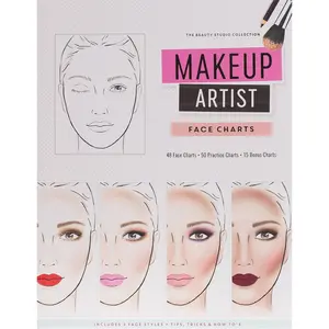 Makeup Artist Face Charts (Beauty Studio Collection) Paperback – December 14, 2015