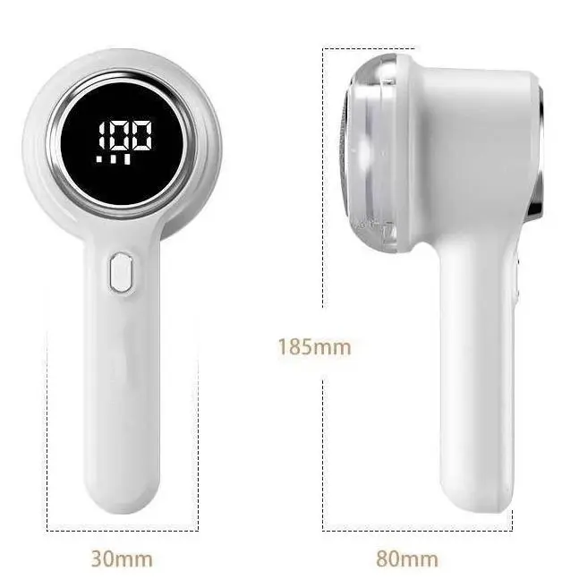 Rechargeable Fabric Shaver - Compact, Cordless, Hand-Held, Portable Lint Remover for Home Use, Automatic Versatile Cleaning Tool, Compact Lint Shavers, Cordless Lint Shavers