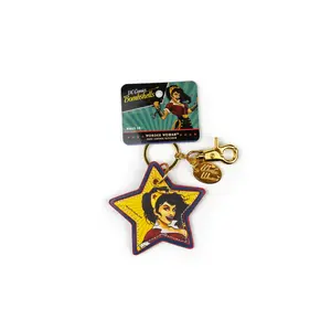 DC Comics Bombshells Wonder Woman Faux Leather Keychain