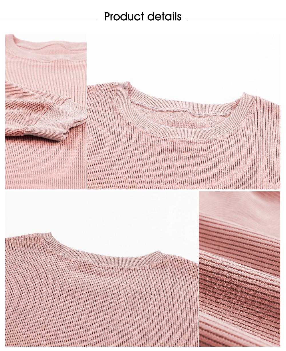 Aleumdr Women Plus Size Sweatshirts Oversized Basic Long Sleeve Crew Neck Casual Soft Pullover Tops Shirts(1X-5X) Womenswear Blouse  Hoodie Crewneck Minimalist SpringStatements