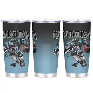 1pc 20 oz stainless cup, Tumblers with lids and straws, Wide mouth for easy cleaning and refilling, Water bottle for school, Relaxing with herbal tea before bedtime, Green bay packer