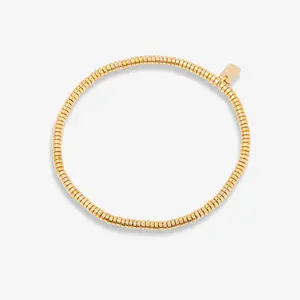 Harper Disc Bead Stretch Bracelet