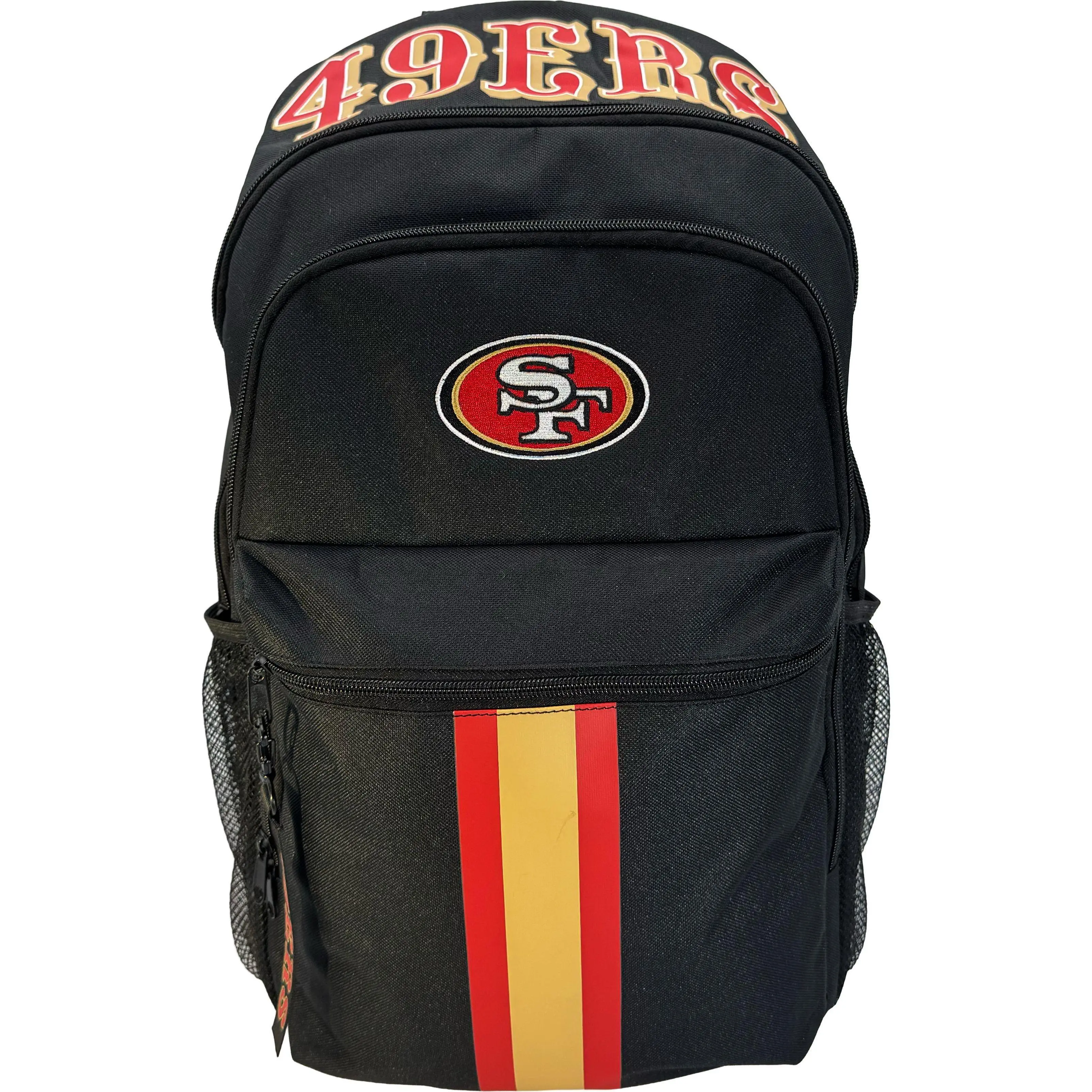 NFL Triple Stripe Wordmark Backpack with Keychain