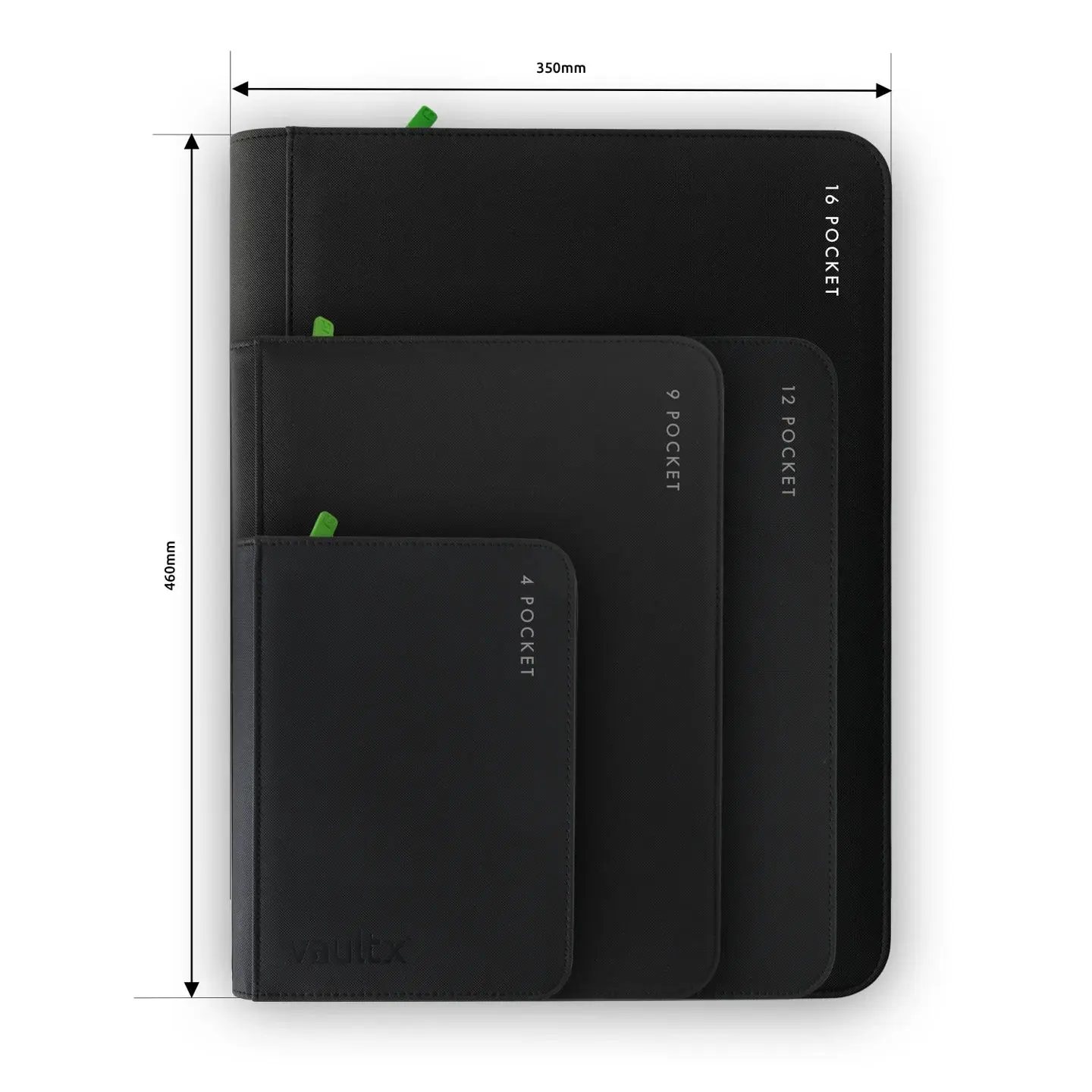 VaultX Zip Binder XXL - 16 Pocket Exo-Tec 