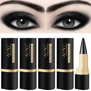 Eyeliner and eyeshadow set with a matte finish in black and brown tones, long-lasting and easy to glide on for captivating cat-eye and smoky looks—perfect for Halloween and everyday eye makeup, Halloween Makeup | Cat Eye