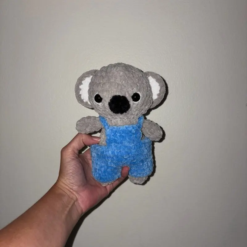 Crocheted Koala Bear Plushie