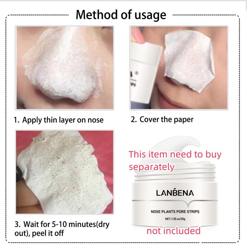 80pcs Paper Refill for LANBENA Blackhead Remover Paper Only