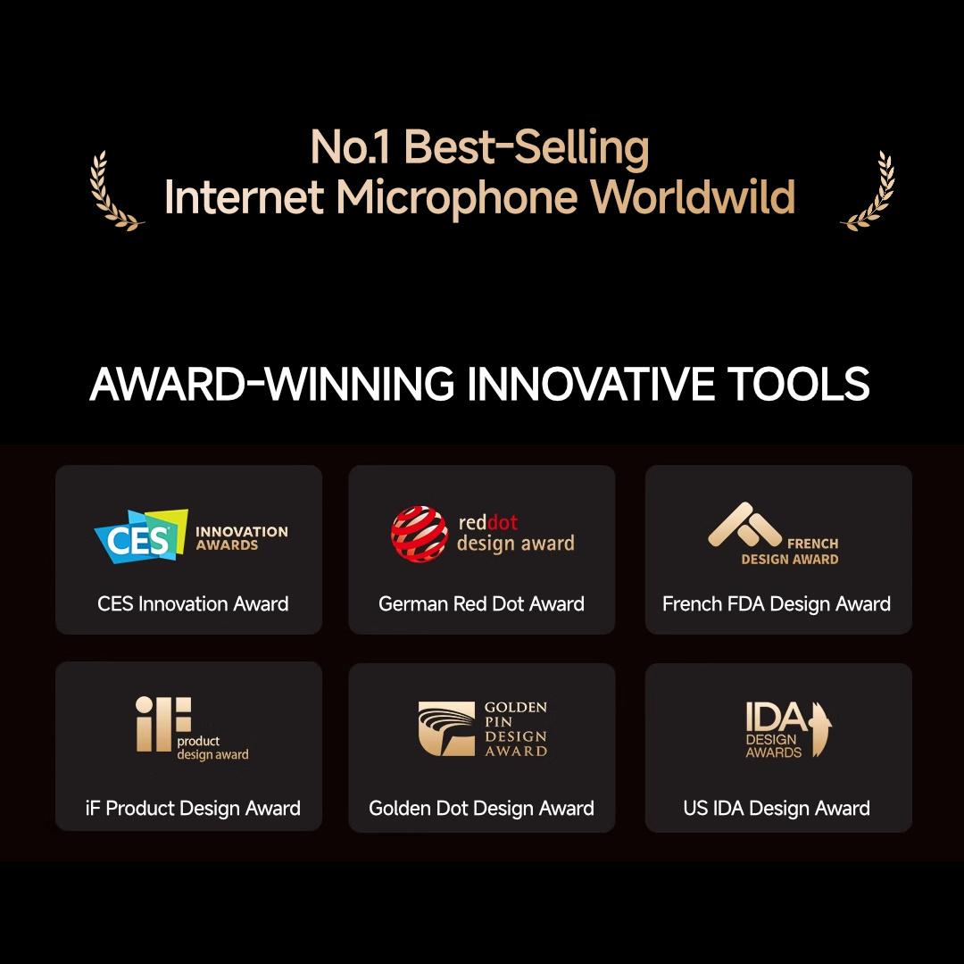 Maono T5 Lavalier Wireless Microphone with Charging Case, Audio Noise Reduction,compatible with PC Cameras, iPhones, Type-C, and Lightning Android Smartphones, Ideal for TikTok Video Vlogging, Streaming, Recording,Interviews,Content Creation.