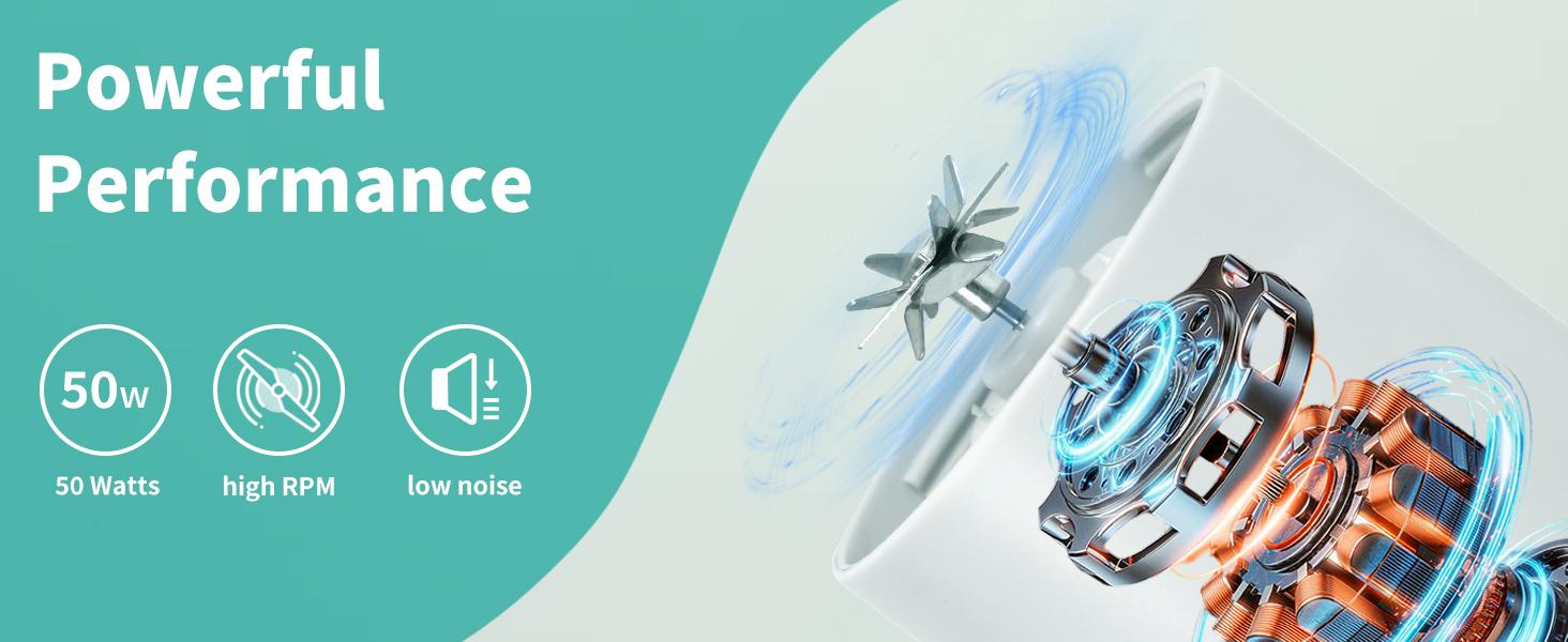 580ML Portable Juicer with LED Display USB Rechargeable Handheld Juice Blender 22000 RPM Self-Cleaning BPA-Free for Smoothies and Juices with Ice Crush Function