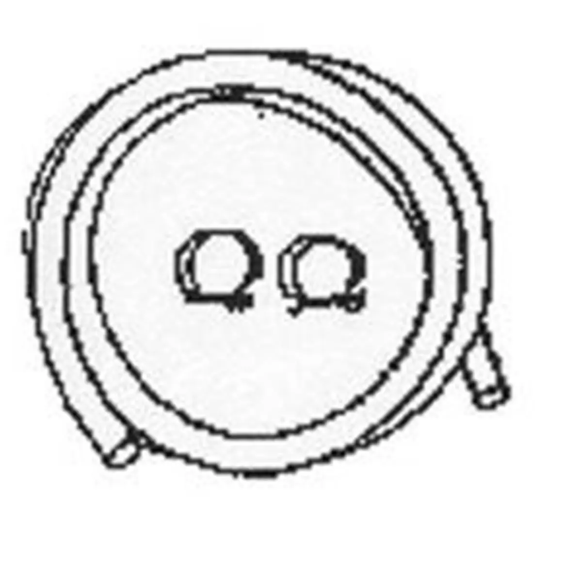 Plumb Pak Flexible Dishwasher Discharge Rubber Hose, 7/8 Size, 6 ft Length, with 2 Clamps, Model PP855-71, for Household Appliance Parts & Accessories, 6 Feet Length