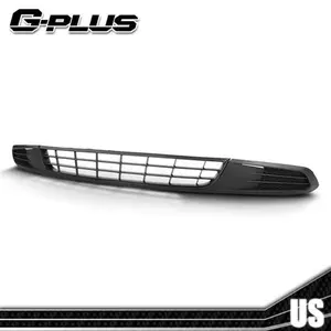 Front Bumper Lower Grille & Fog Light Covers Fit For  2011-2014 Volkswagen Jetta