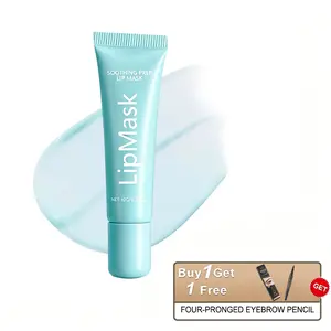 [Buy one get one free] Soothing Prep Lip Mask — Cooling peel-off lip mask for smoother lip prep and a hydrated feel Flawless  Nourished Lips [Mid-Year ] Exfoliating Softening Peptide Balm