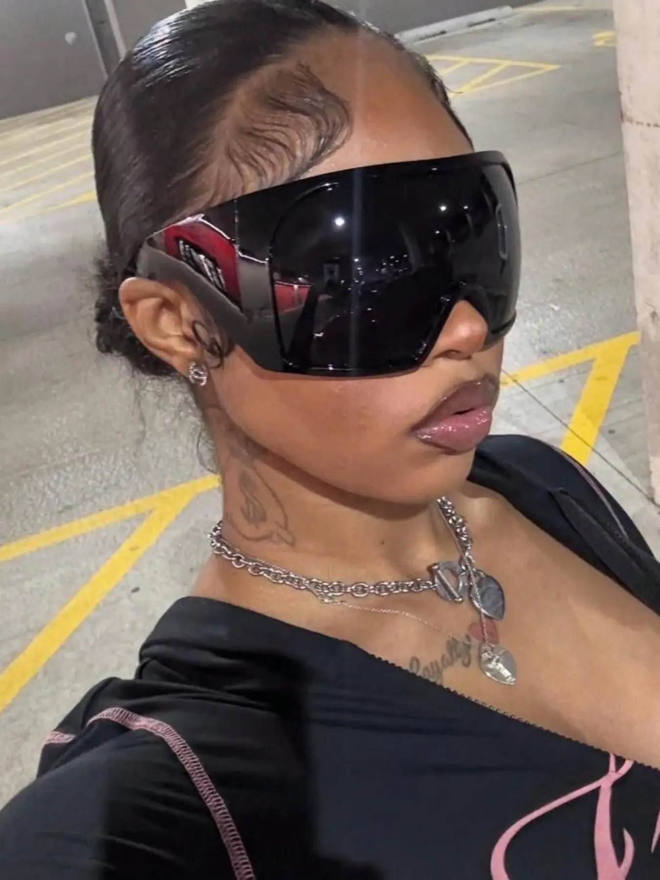 Punk Style Sunglasses, Large Frame, Perfect for Sports, Holiday, Beach Parties & Outdoor Activities, Trendy Beach Eyewear, Summer Sunglasses, Street Style Shades, Trendy Frames Sunglasses