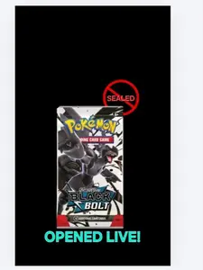 Black Bolt Booster Pack